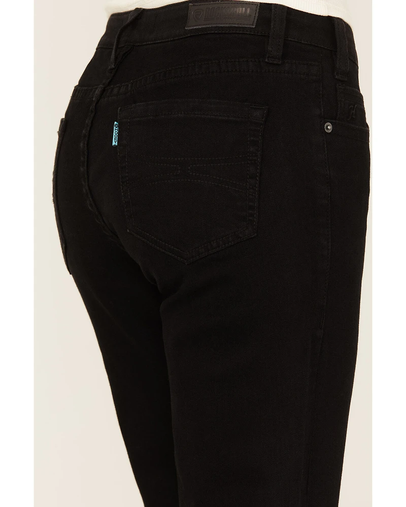 Hooey by Rock & Roll Denim Women's Mid Rise Stretch Trousers