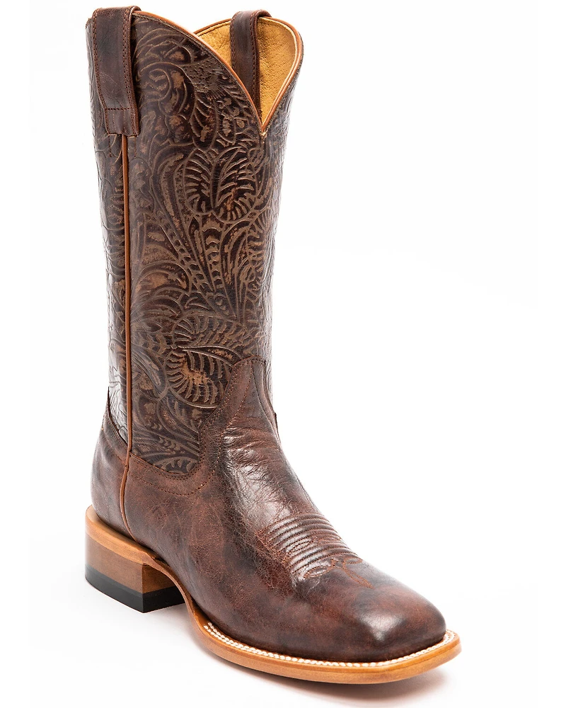 Shyanne Women's Hybrid Leather TPU Sweetwater Western Performance Boots - Broad Square Toe
