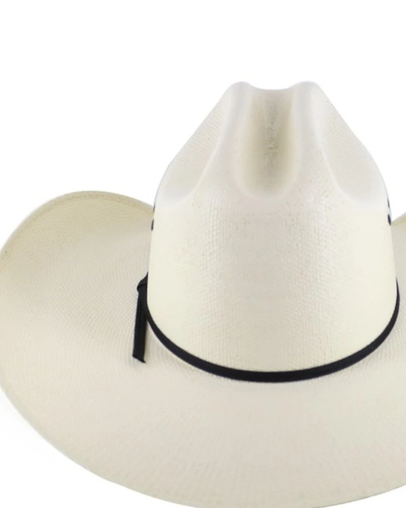Cody James® Men's Black Tie Straw Hat