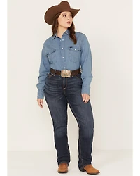 Ariat Women's Perfect Rise Analise Stackable Straight Leg Jeans - Plus