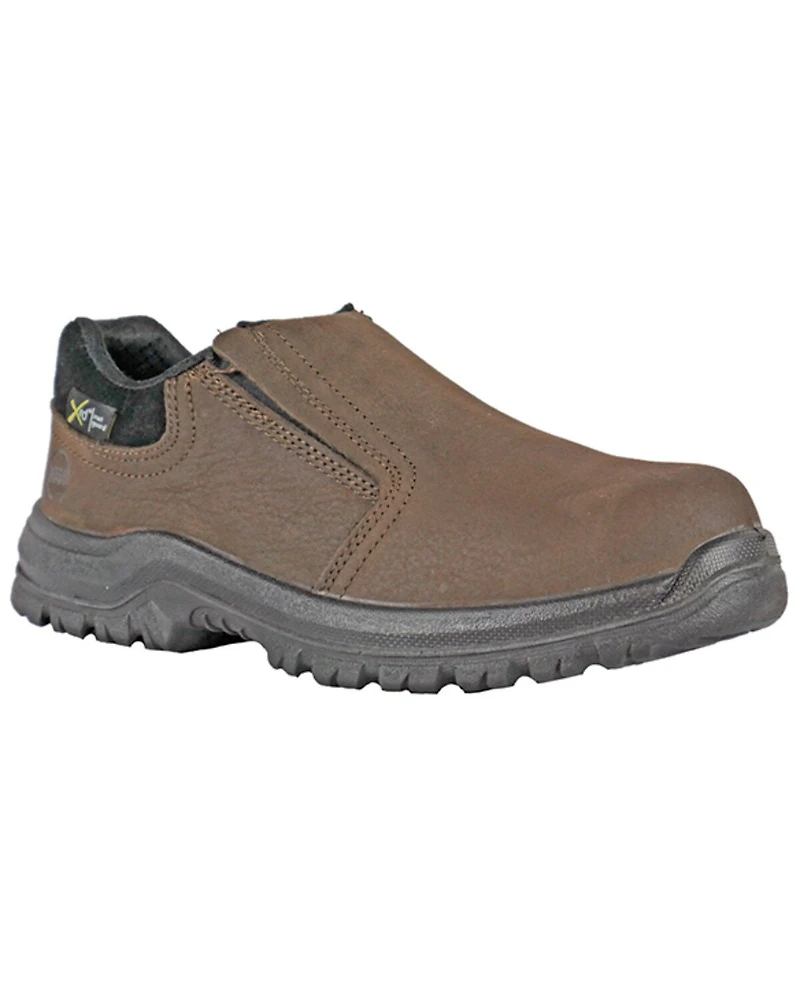 Hoss Men's Slip-On Met Guard Work Shoes - Composite Toe