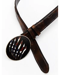 Cody James Men's American Flag Leather Belt