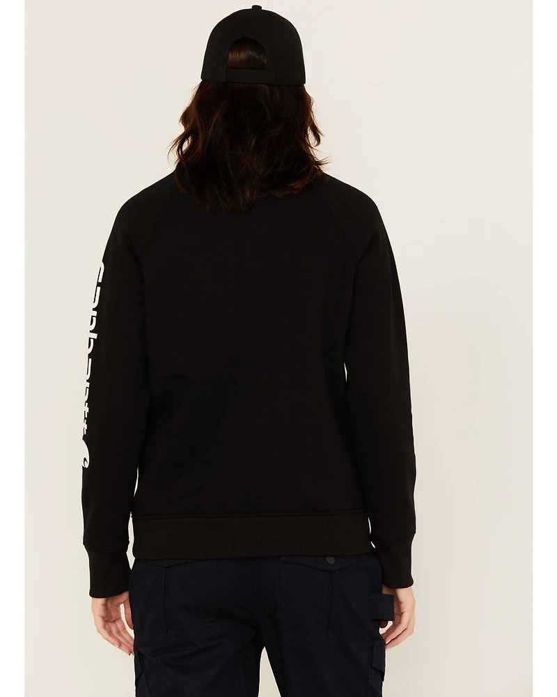Carhartt Women's Relaxed Fit Midweight Graphic Crewneck Sweatshirt