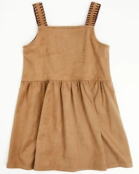 Shyanne Toddler Girls' Emelin Embroidered Faux Suede Skirtall