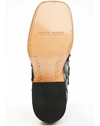 Cody James Men's Exotic Pirarucu Western Boots - Broad Square Toe