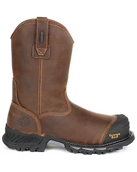 Georgia Boot Men's Rumbler Waterproof Western Work Boots - Composite Toe