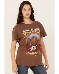 Wrangler Women's Boot Barn Exclusive Spirit of the West Short Sleeve Graphic Tee