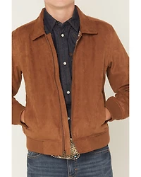 Cody James Boys' Harrington Faux Suede Bomber Jacket