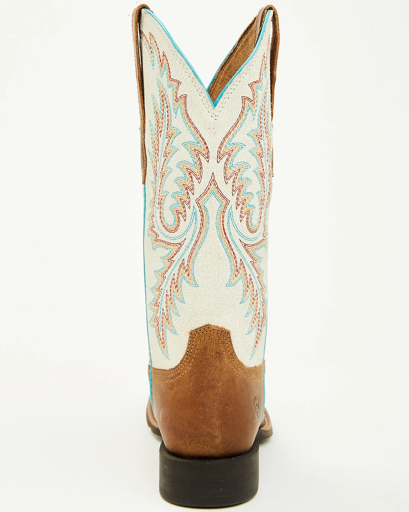 Ariat Women's Round Up StretchFit Performance Western Boots - Toe