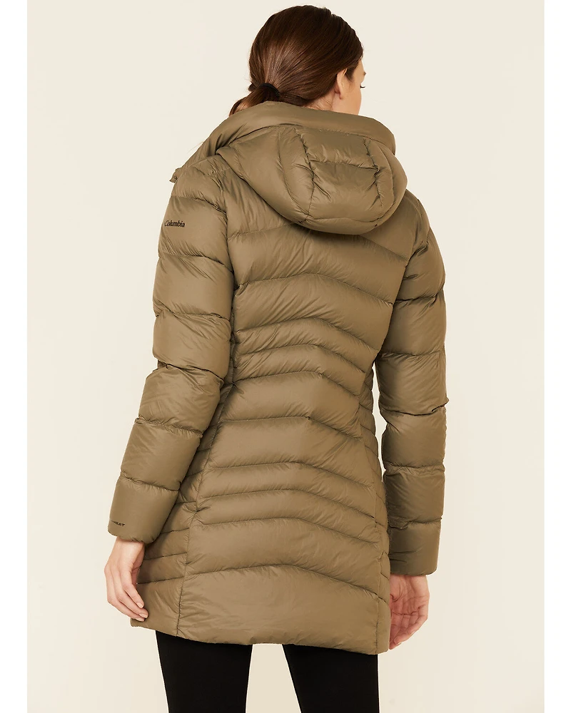 Columbia Women's Autumn Park Hooded Zip-Front Down Puffer Jacket