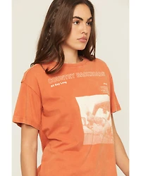 Cleo + Wolf Women's Backroads Short Sleeve Boyfriend Graphic Tee