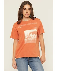 Cleo + Wolf Women's Backroads Short Sleeve Boyfriend Graphic Tee