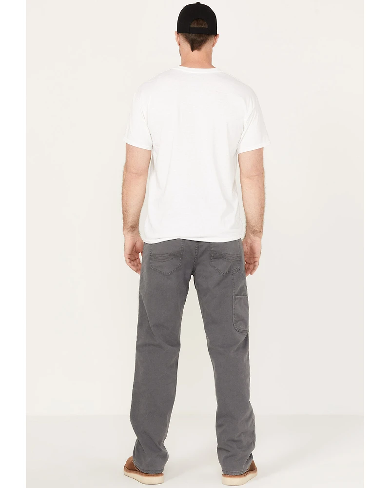 Hawx Men's Lined Straight Leg Canvas Pants