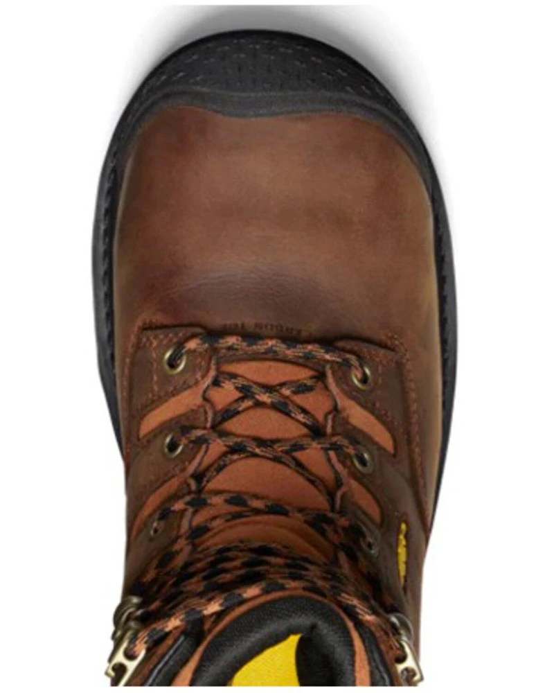 Keen Men's 8" Camden Insulated Waterproof Work Boots - Carbon Fiber Toe