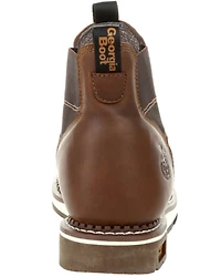 Georgia Boot Men's Waterproof Chelsea Work Boots - Steel Toe