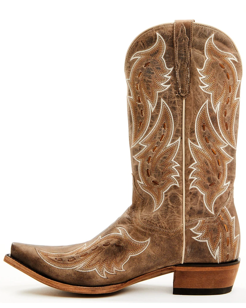 Dan Post Men's Racer Tall Western Boots - Snip Toe