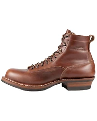 White's Boots Men's Cutter 6" Lace-Up Work - Round Toe