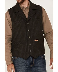 Powder River Outfitters Men's Montana Striped Wool Vest - Tall