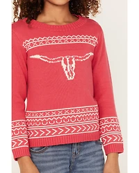 Cotton & Rye Girls' Steerhead Sweater