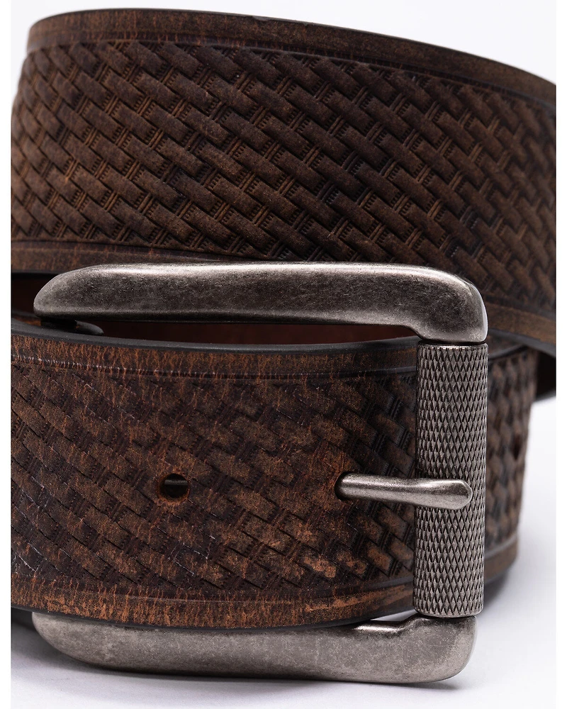 Hawx® Men's Roller Buckle Basket-Weave Belt