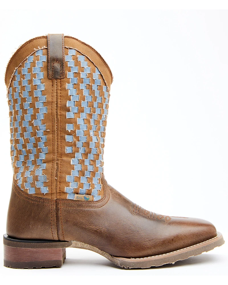 Laredo Men's Ned Woven Western Boots - Broad Square Toe
