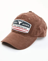 Cody James Men's Corduroy True American Logo Patch Ball Cap