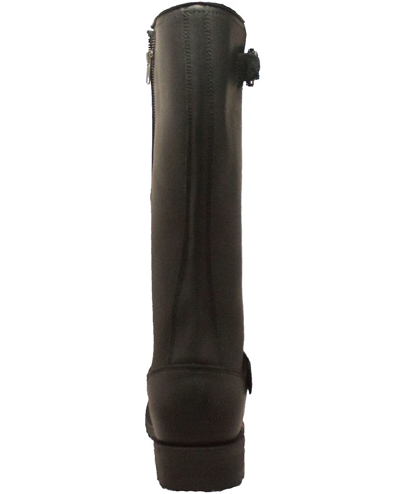 Ad Tec Men's Engineer Biker Boots - Round Toe