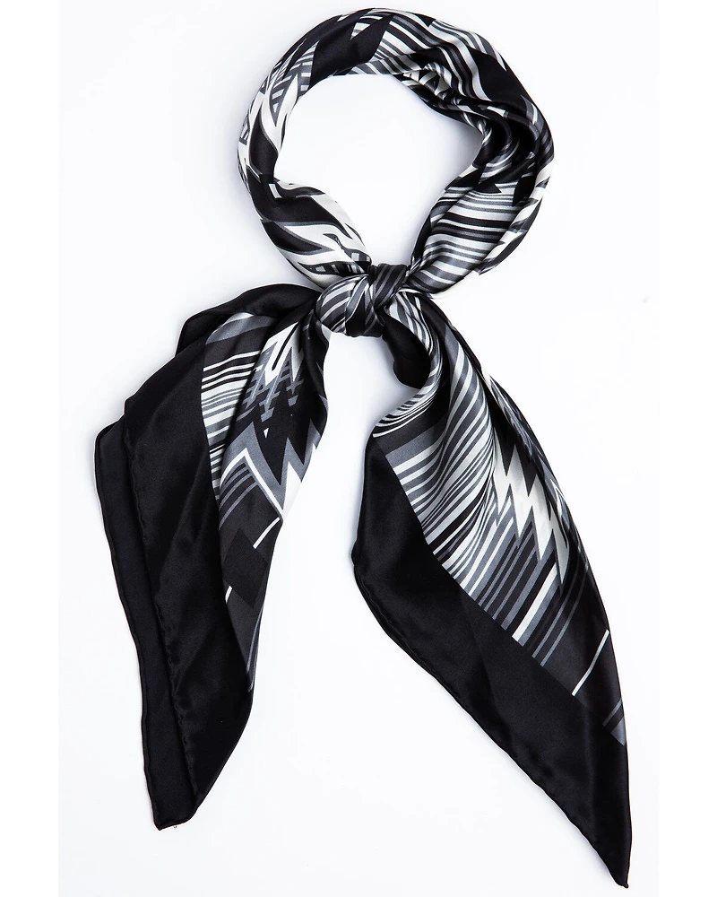 Cody James Men's Silk Black Southwestern Bandana