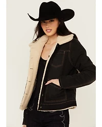 Idyllwind Women's Blackburn Reversible Denim Sherpa Jacket