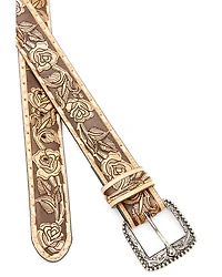 Idyllwind Women's Just A Rose Tooled Belt