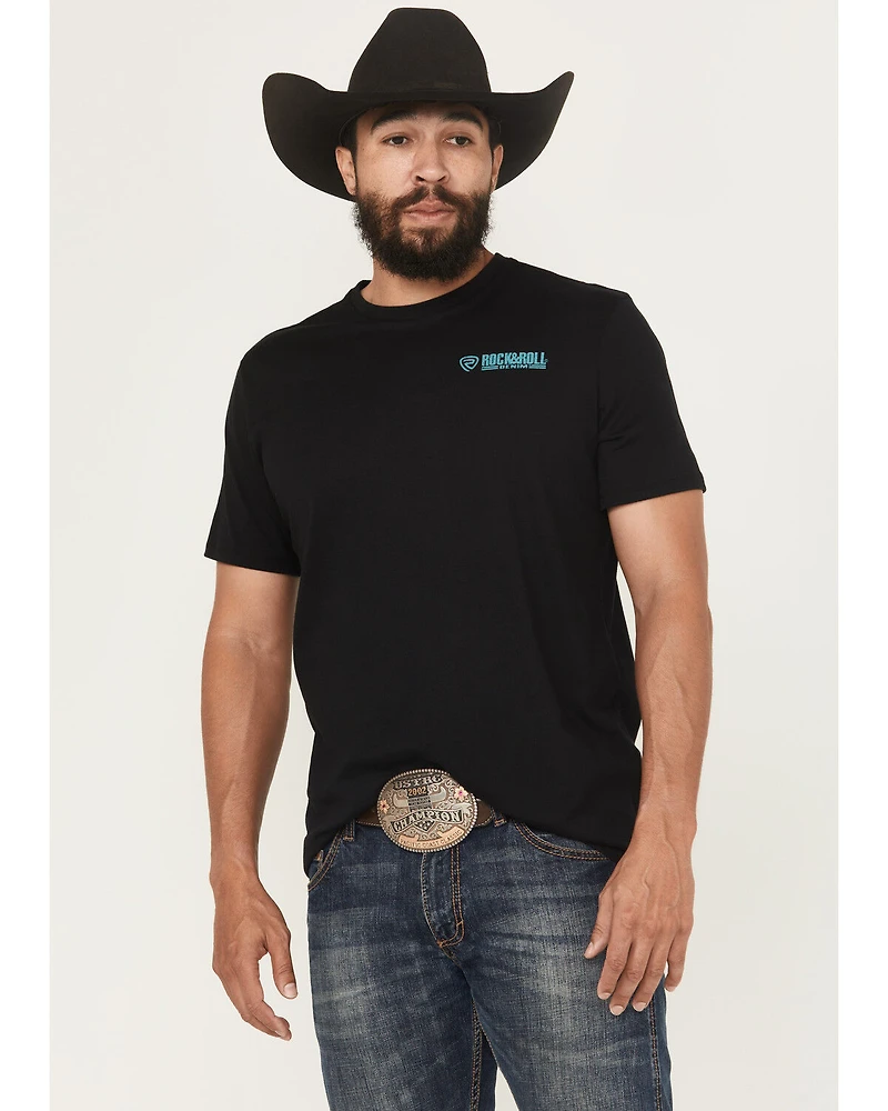 Rock & Roll Denim Men's Steerhead Short Sleeve Graphic T-Shirt