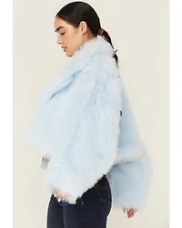 Free People Women's Faux Fur Cropped Jacket