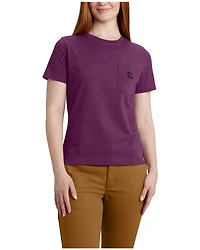 Carhartt Women's Relaxed Fit Lightweight Short Sleeve Pocket Tee