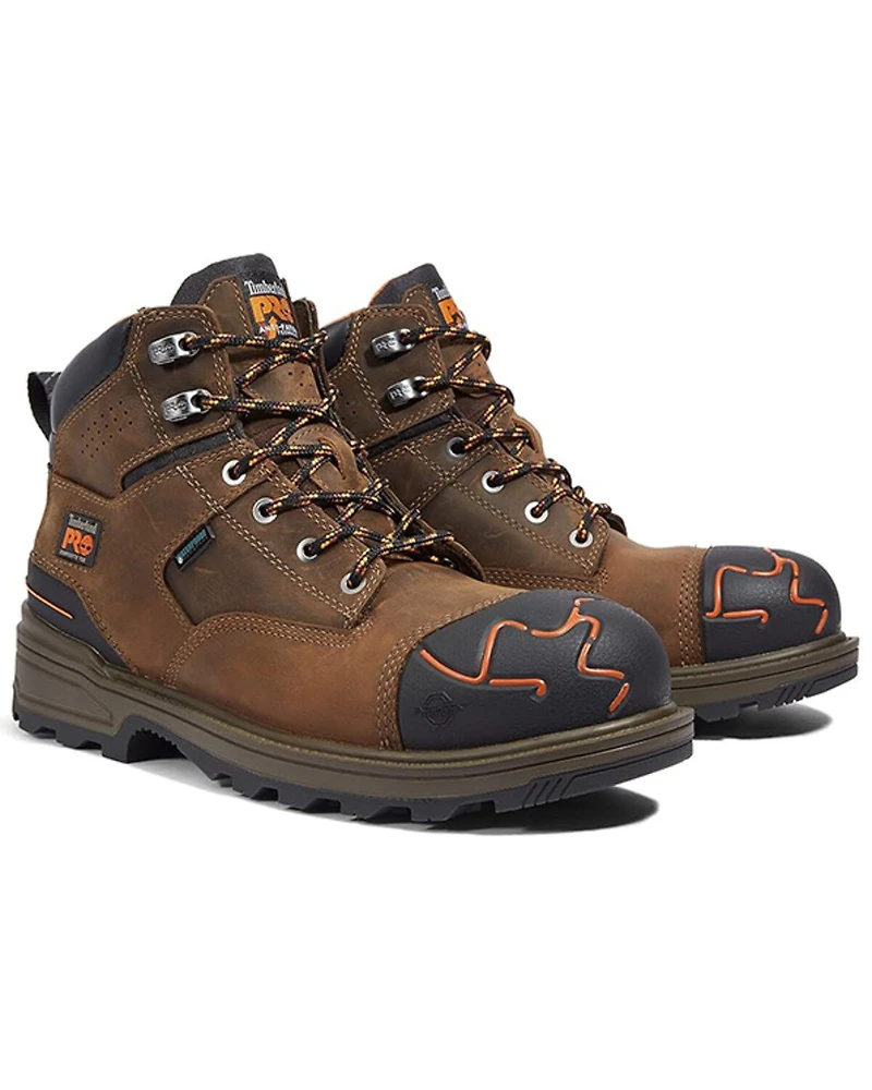 Timberland Pro Men's 6" Magnitude Waterproof Work Boots - Composite Toe