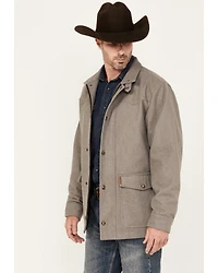 Cinch Men's Wool Solid Snap Jacket