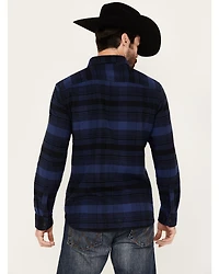 Pendleton Men's Burnside Plaid Print Long Sleeve Button-Down Flannel Shirt