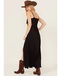 Idyllwind Women's Wisteria Tie Front Maxi Dress