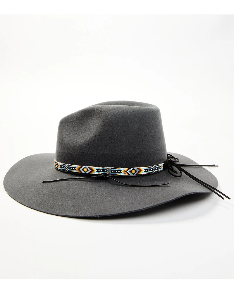 Shyanne Women's Zimabead Felt Western Fashion Hat