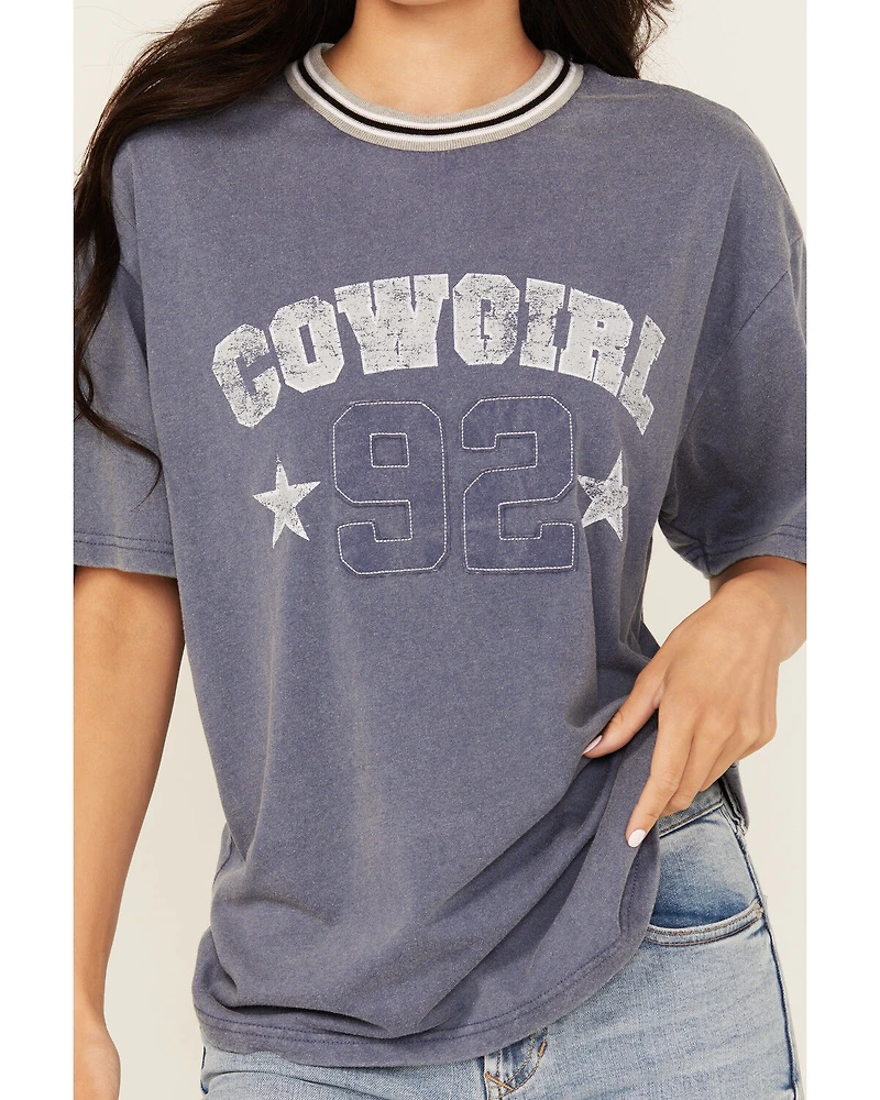 Youth Revolt Women's Cowgirl 92 Short Sleeve Graphic Tee