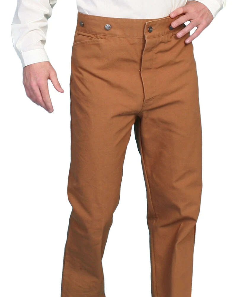 Wahmaker by Scully Men's Canvas Saddle Seat Pants