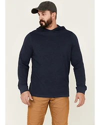 Brothers and Sons Men's Solid Heather Slub Long Sleeve Hooded Sweatshirt