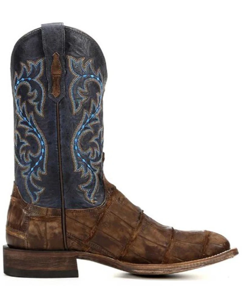Lucchese Men's Handmade Malcolm Alligator Western Boots - Square Toe