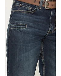 Hawx Men's FR Grinder Dark Wash Straight Denim Jeans