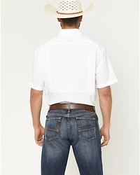 Ariat Men's VentTEK Solid Short Sleeve Button-Down Western Shirt