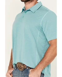 Wrangler Men's Solid Short Sleeve Performance Polo