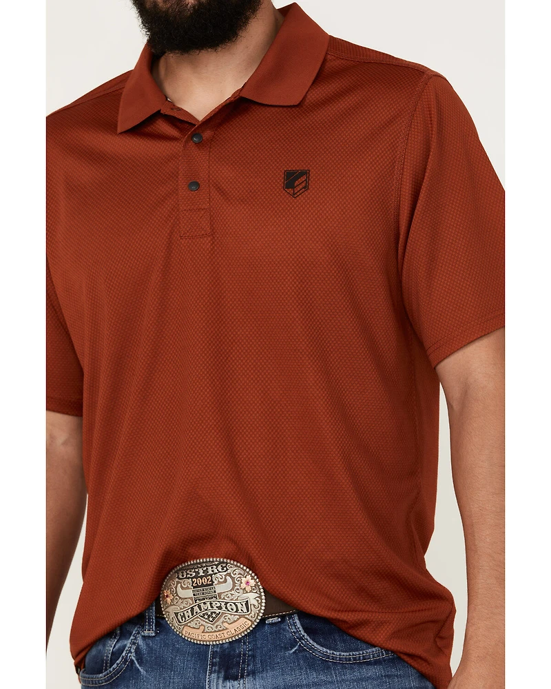 RANK 45® Men's Laredo Short Sleeve Polo Shirt