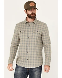 Brothers and Sons Men's Briscoe Everyday Plaid Print Long Sleeve Button Down Flannel Shirt