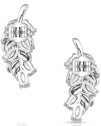 Montana Silversmiths Women's Bridgerton Feather Earrings