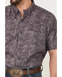 Ariat Men's VentTEK Printed Outbound Short Sleeve Button-Down Shirt - Tall