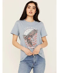 Wrangler Women's Americana Short Sleeve Graphic Tee